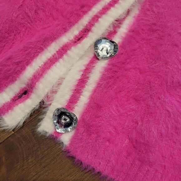 New Barbie Cardigan Sweater size L - Picture 4 of 9
